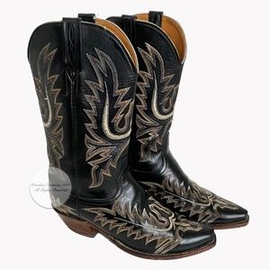 Lucchese Classics Handmade Boots Style L4552 7.5B Mayela Stitch Design